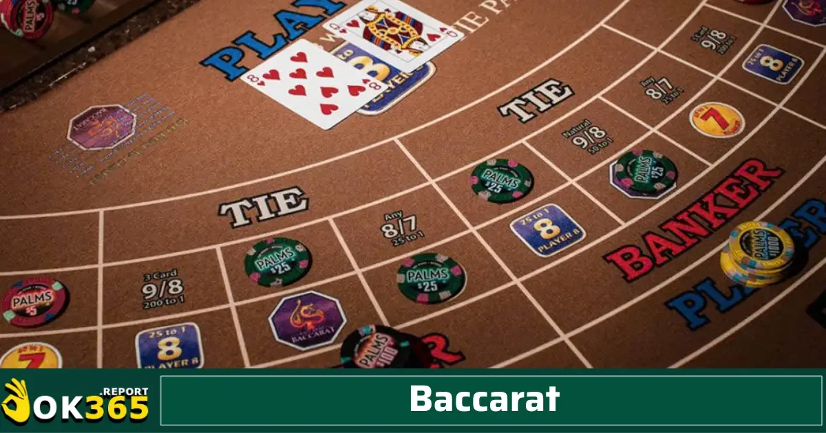 Chơi Baccarat Ok365 - Đặt Cửa Dễ Dàng, Thưởng Về Liên Tục 1 Ra đời vào thế kỷ 15 tại Ý, Baccarat từng được giới quý tộc châu Âu yêu thích nhờ cách đặt cửa đơn giản cùng tỷ lệ thưởng rõ ràng.
