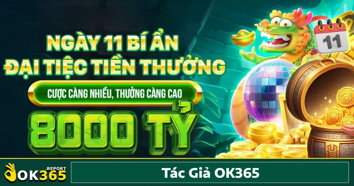 Tác Giả Ok365 3 Với sự dẫn dắt của Minh Tiến, OK365 đã tạo dựng niềm tin lớn đối với người chơi.